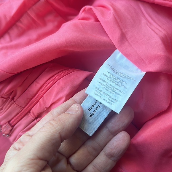 J, Crew Wrap Tie Jumpsuit in Bright Coral - Picture 9 of 11